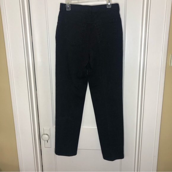 Sonoma Life + Style black high waist straight leg denim jeans size 10 - Picture 3 of 11